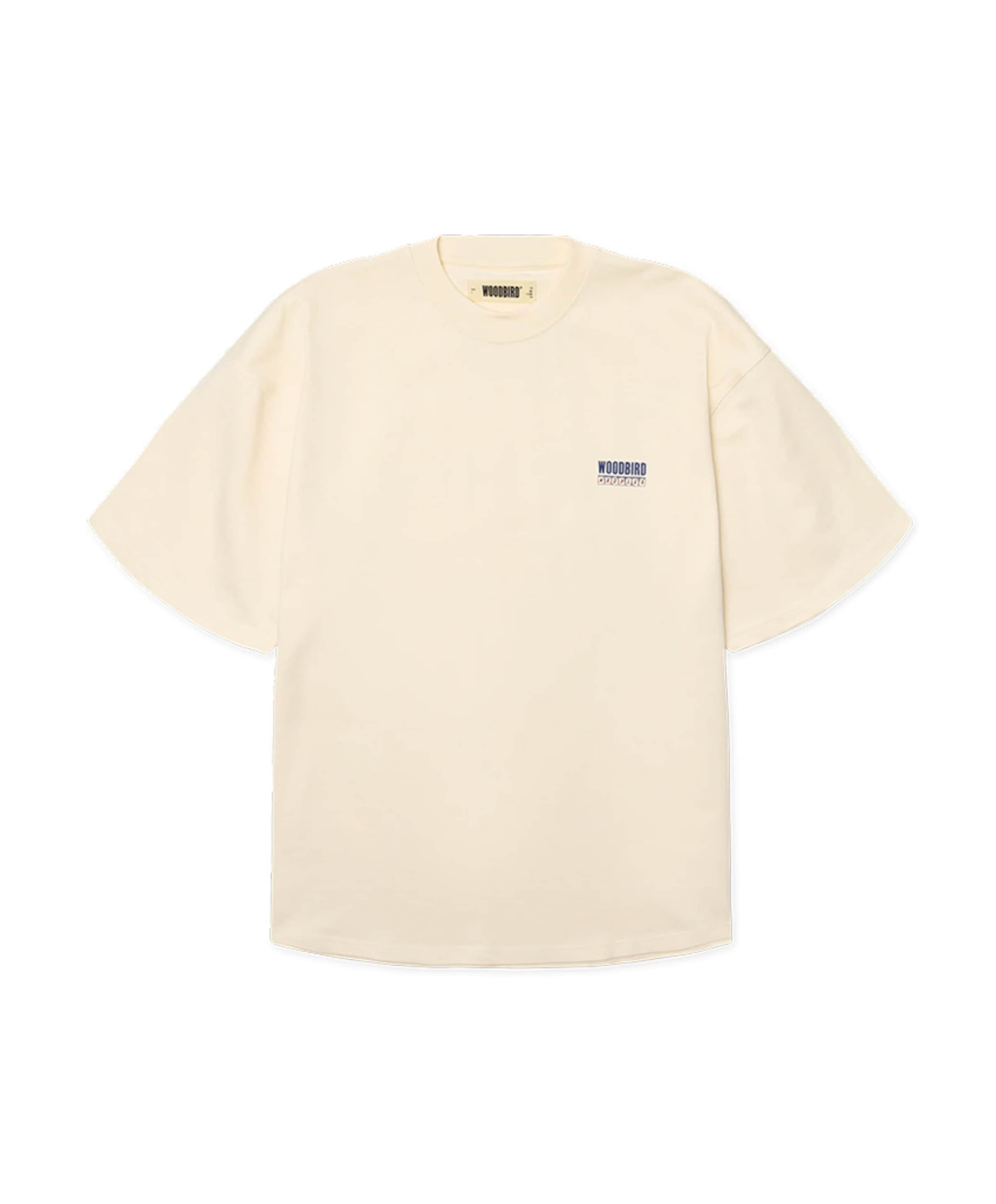 Heren T-shirt ecru