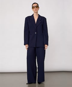 Dames blazer blauw