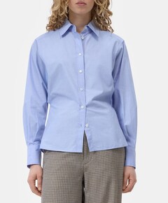 Dames blouse blauw