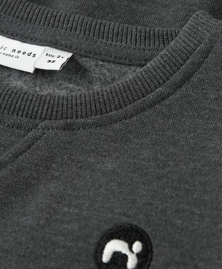 Jongens sweater grijs