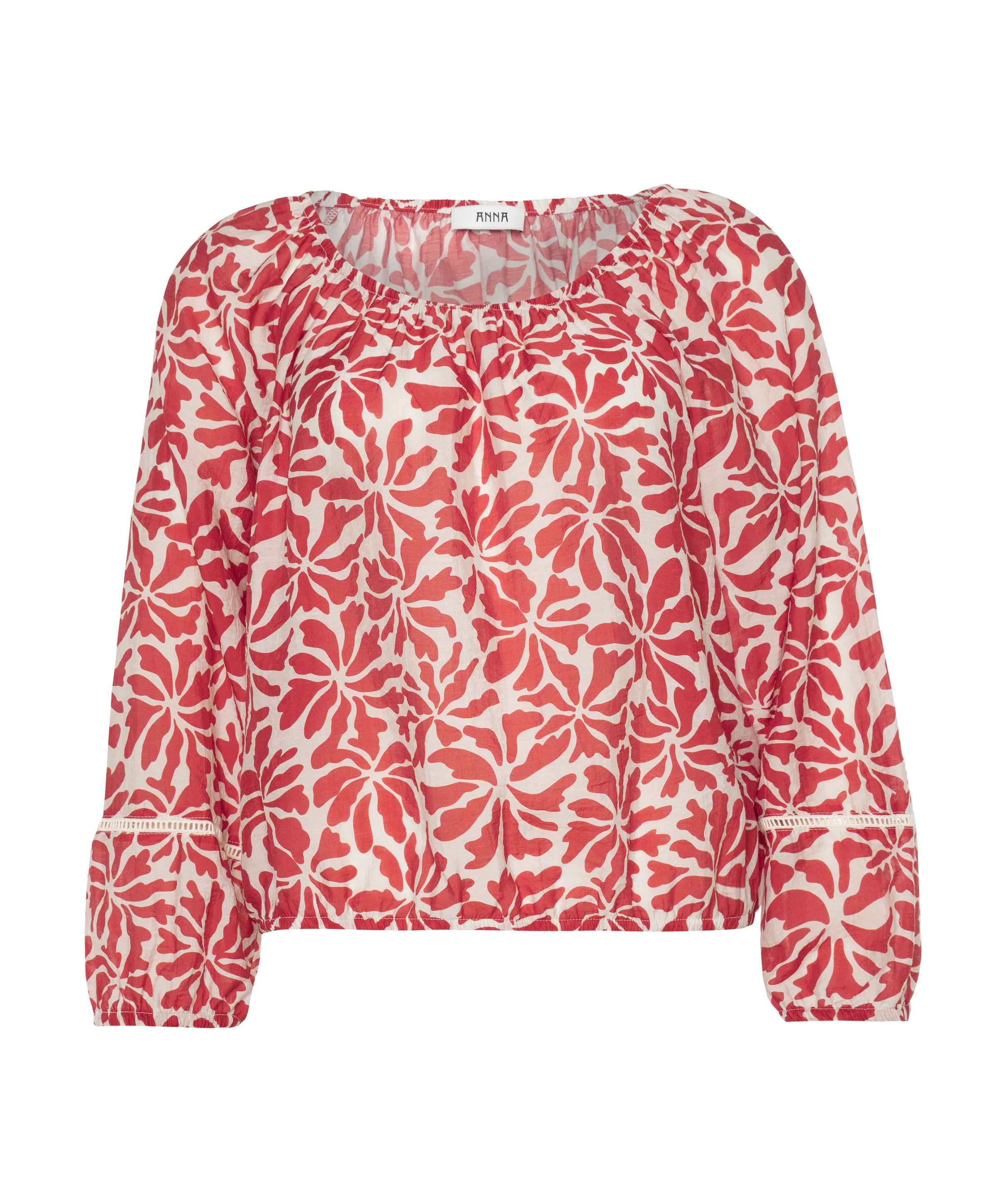 Dames blouse rood