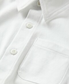 Jongens overhemd lange mouw wit