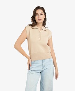 Dames spencer beige