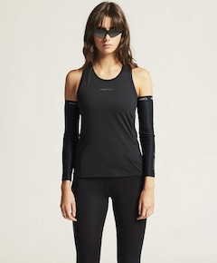 Dames singlet zwart