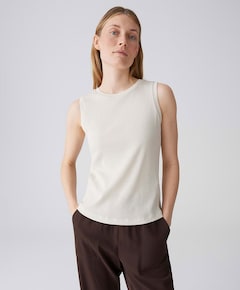 Dames top beige
