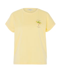 Dames T-shirt geel