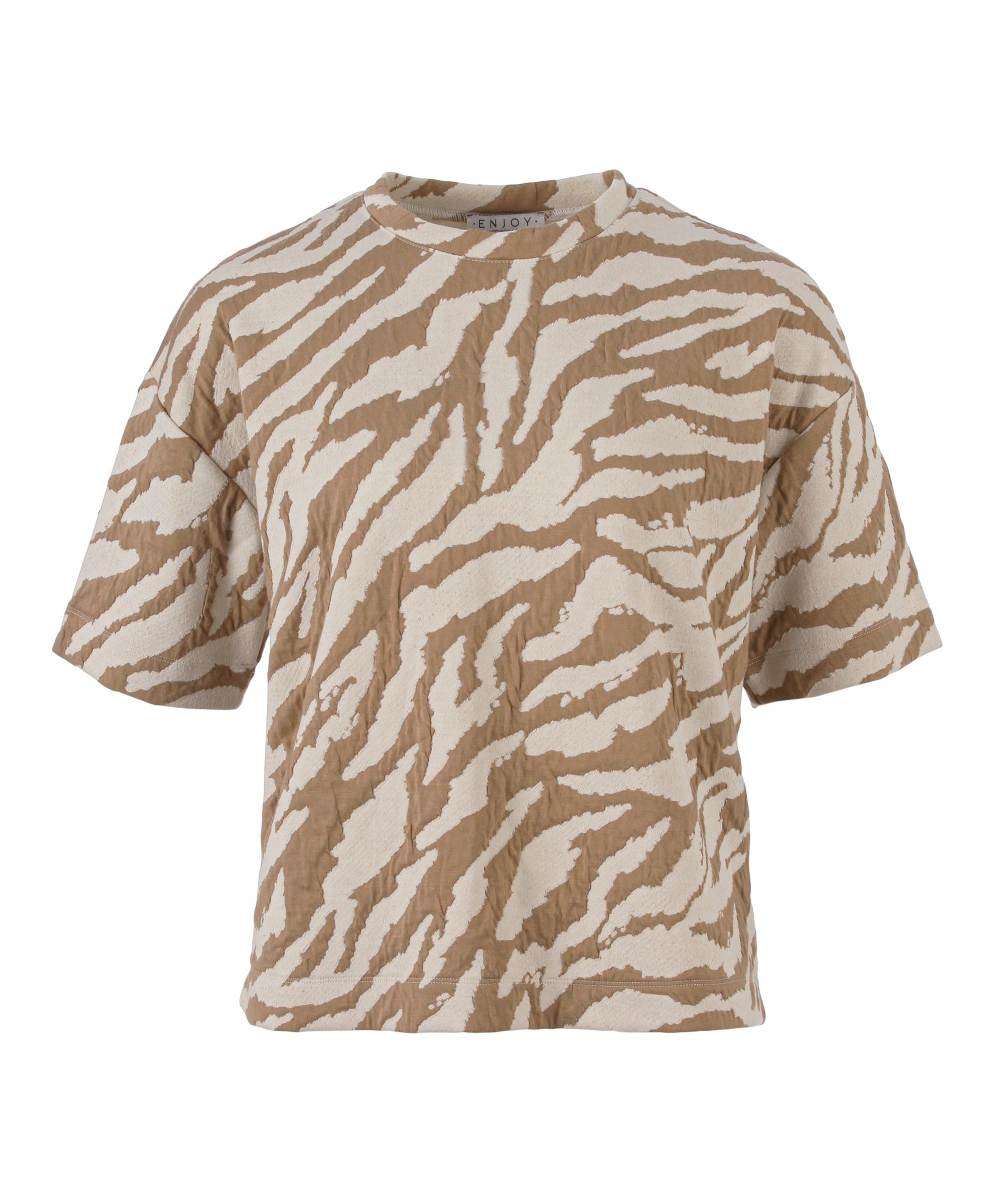 Dames T-shirt beige
