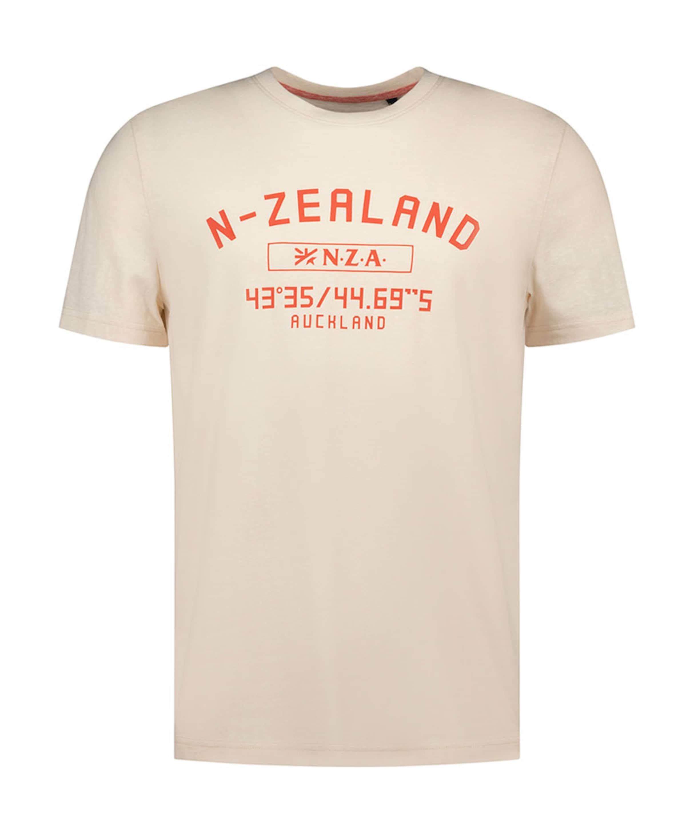 Heren T-shirt ecru