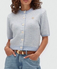 Dames vest blauw