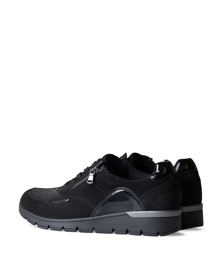 Ramona  dames sneakers zwart