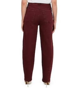 Petra dames jeans bordeaux