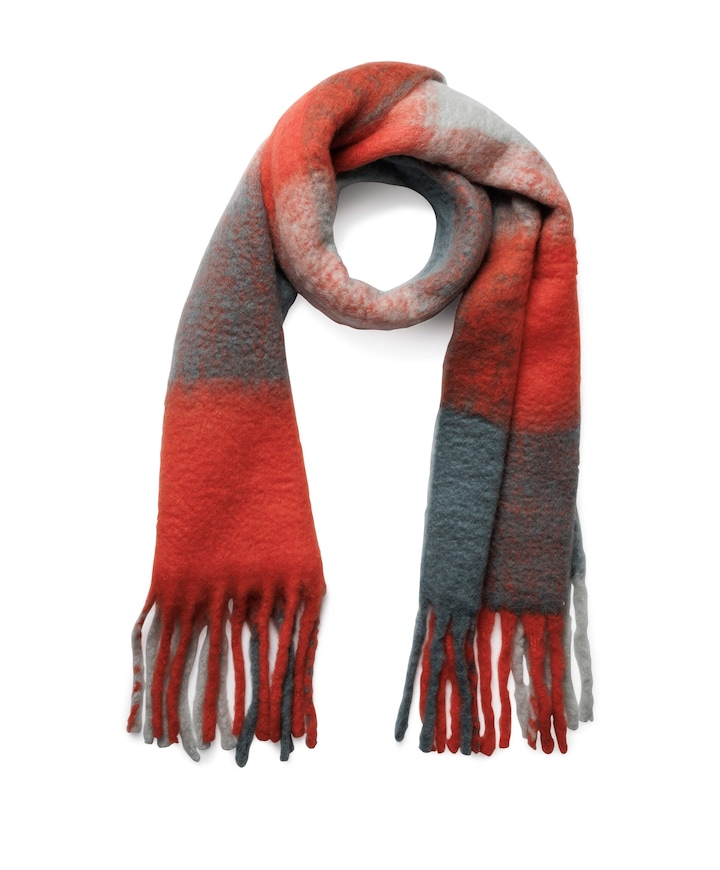 Dames sjaal multicolor