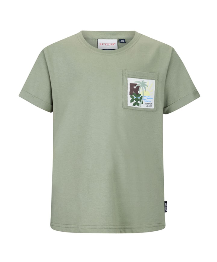 Jongens T-shirt groen