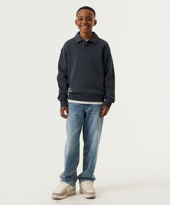 Jongens sweater grijs