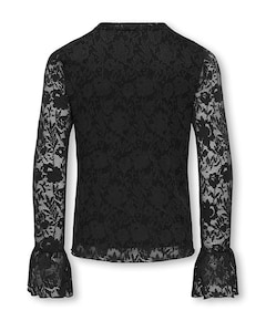 Meisjes longsleeve zwart
