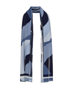 Dames sjaal blauw