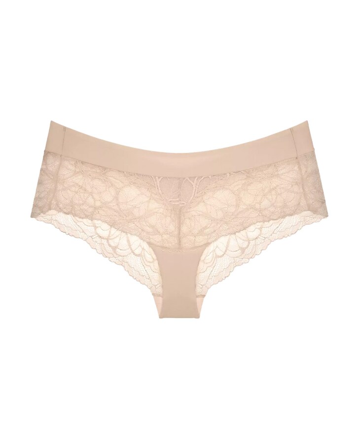 Dames short beige