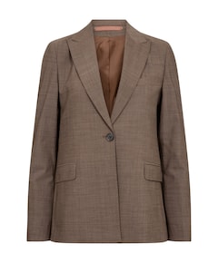 Dames blazer bruin