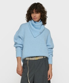 Dames sjaal blauw