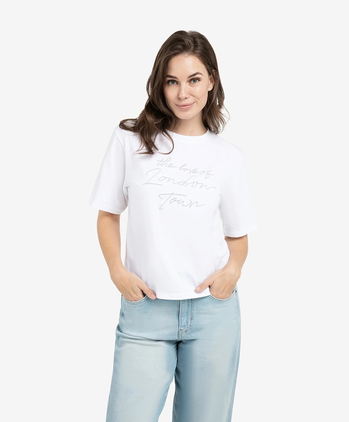 Dames T-shirt wit