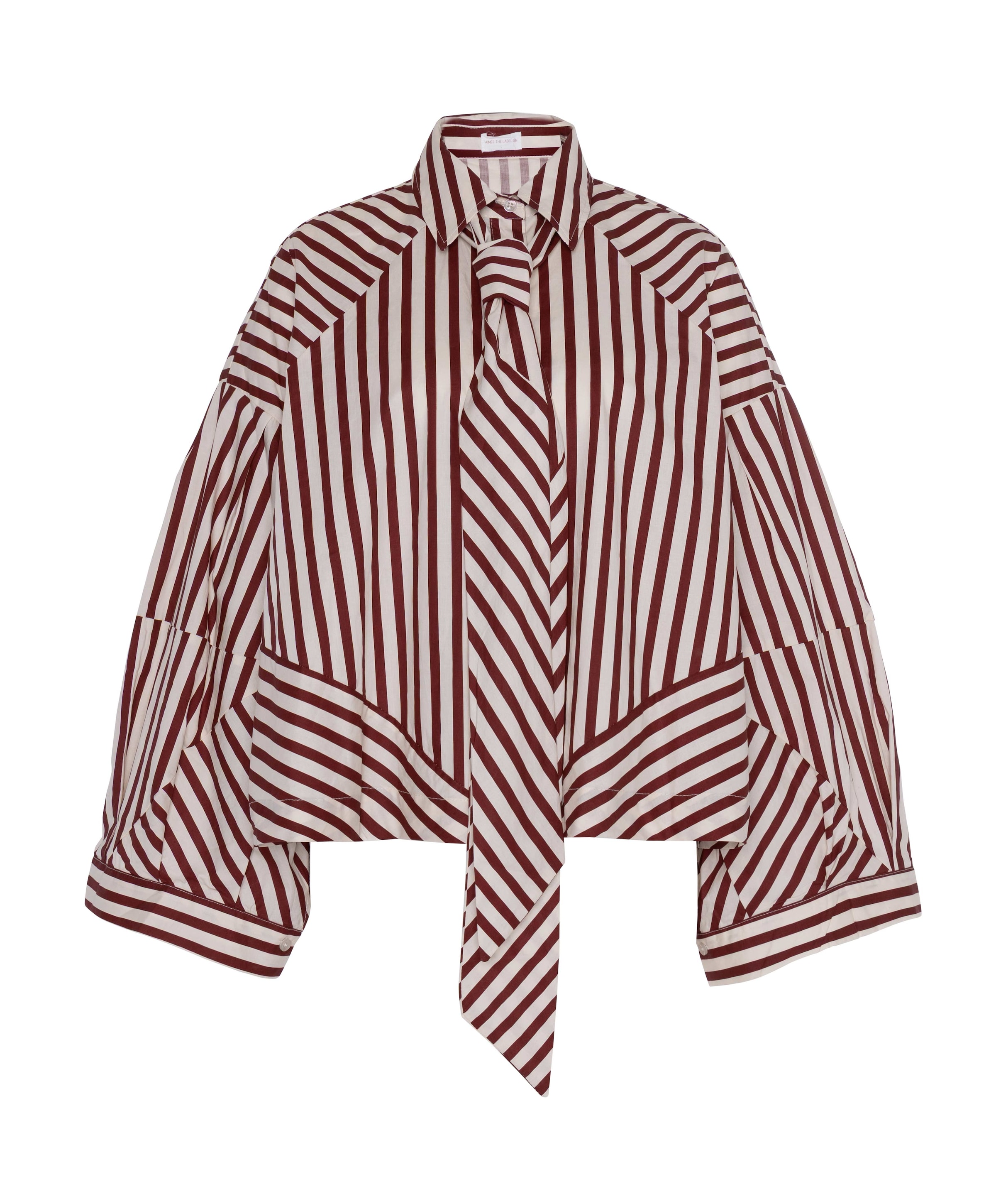 Dames blouse bordeaux