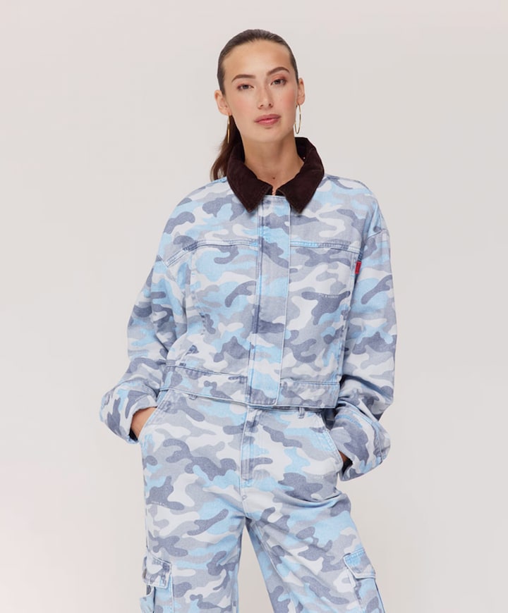 Dames spijkerjas  blauw