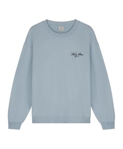 Heren sweater blauw