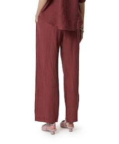 Liva Solid dames broek brique