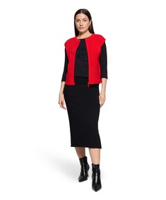 Dames vest rood