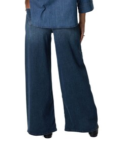 LIVA BELT dames jeans blauw