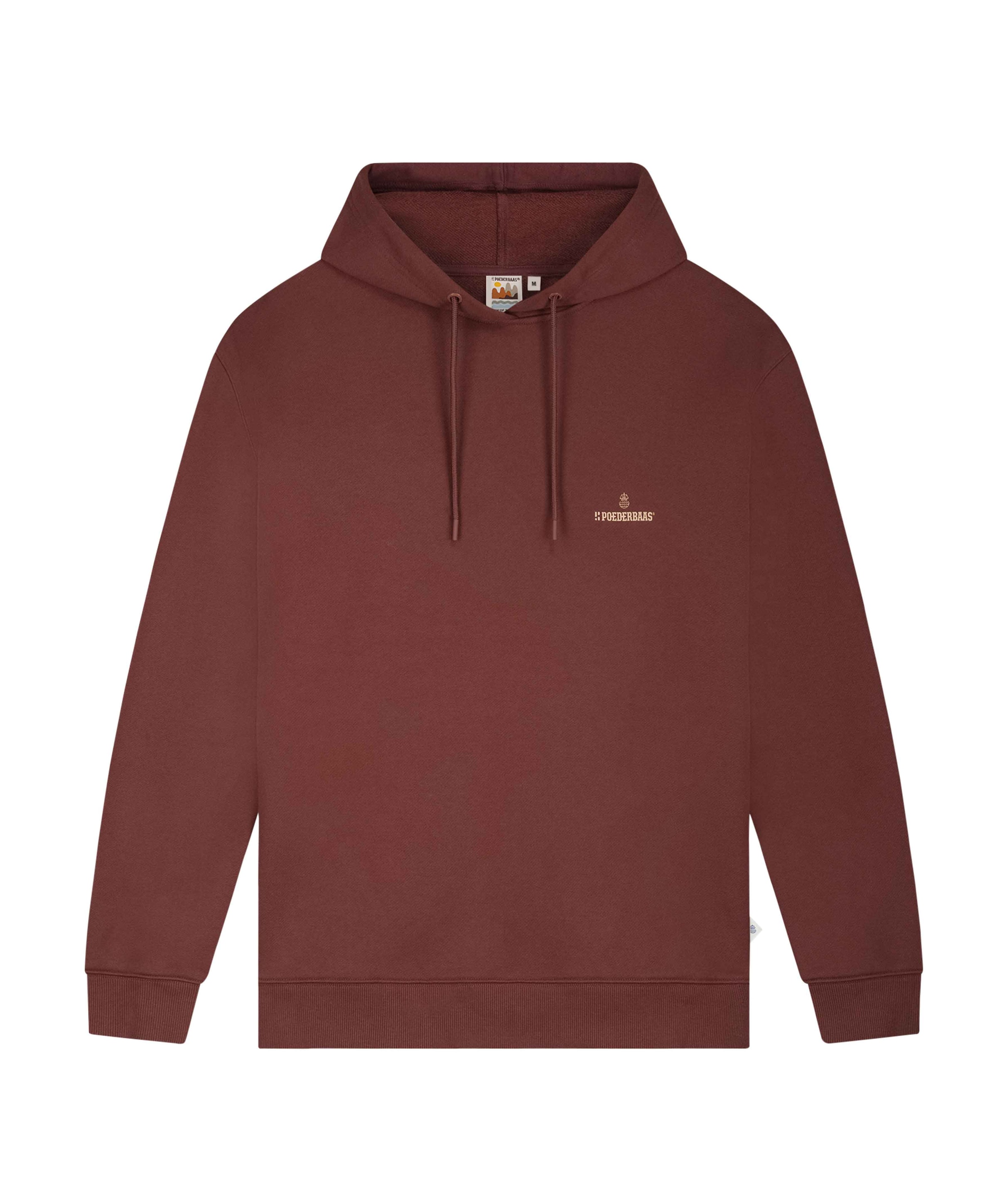 X POEDERBAAS hoodie brique