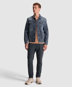 Heren spijkerjas blauw