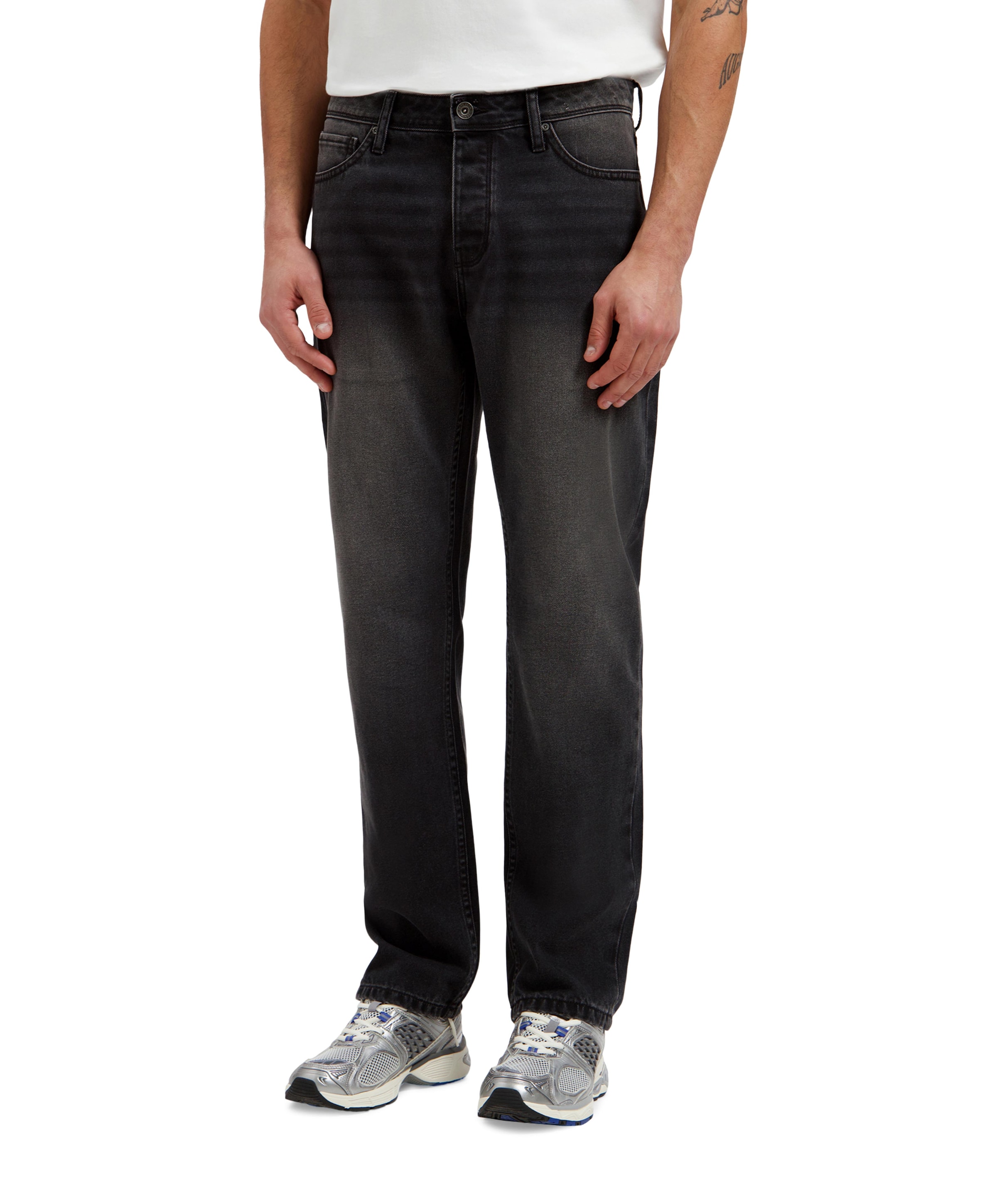 The Eric Regular Fit heren jeans zwart