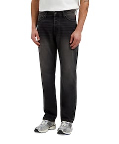 The Eric Regular Fit heren jeans zwart