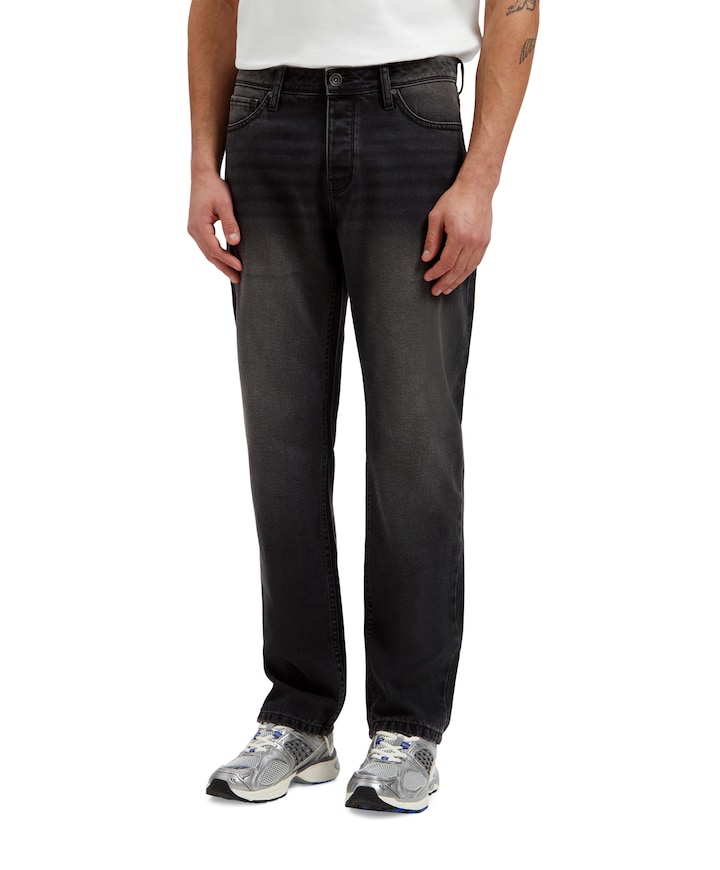The Eric Regular Fit heren jeans zwart