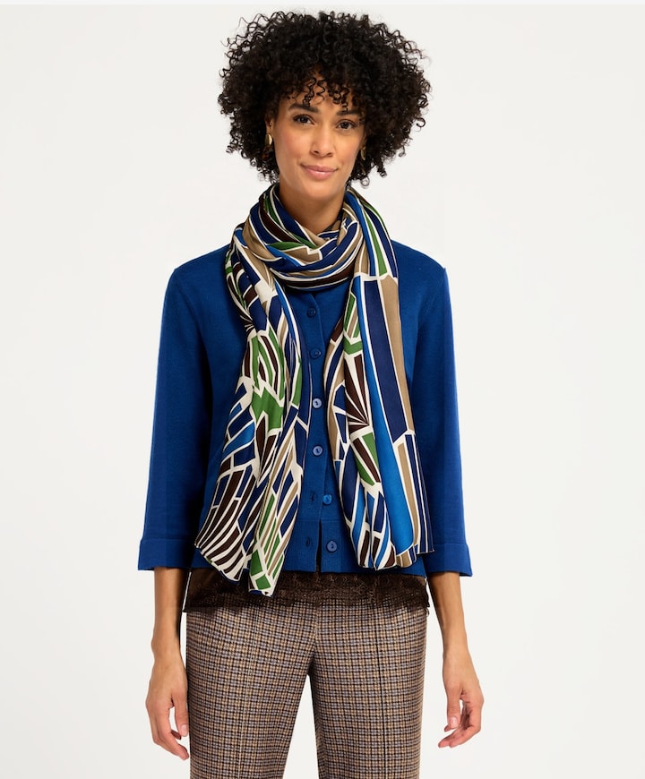 Dames sjaal multicolor