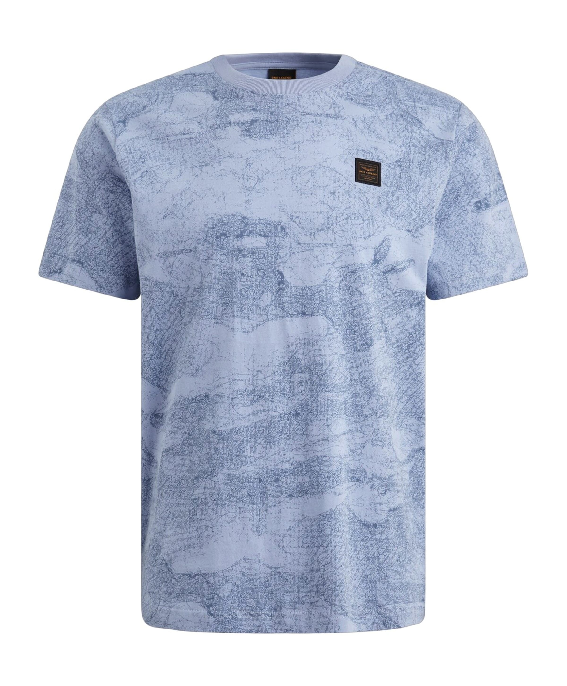 Heren T-shirt blauw