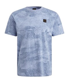 Heren T-shirt blauw