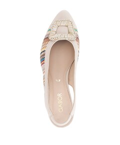 dames slingbacks beige