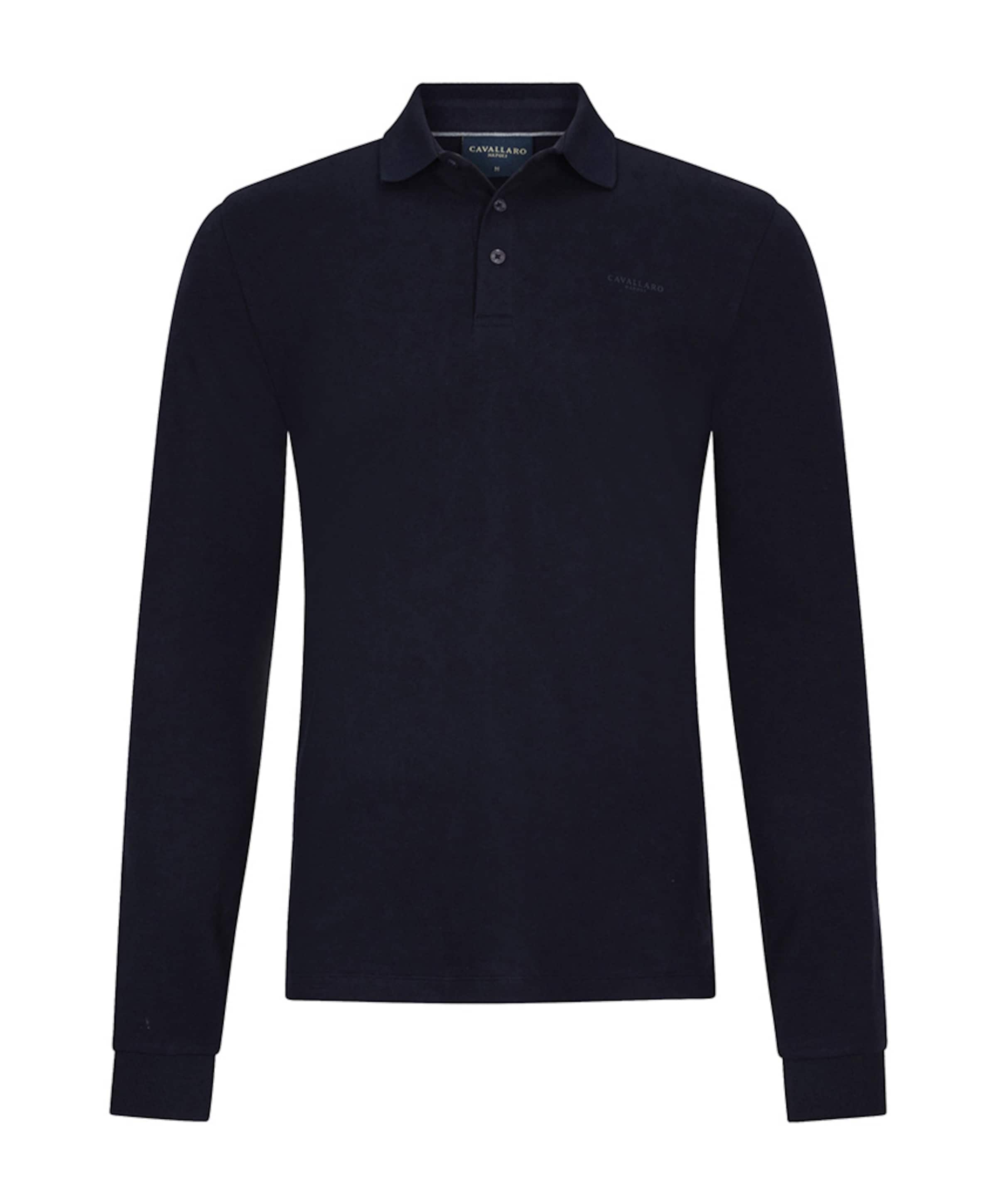 Heren polo blauw