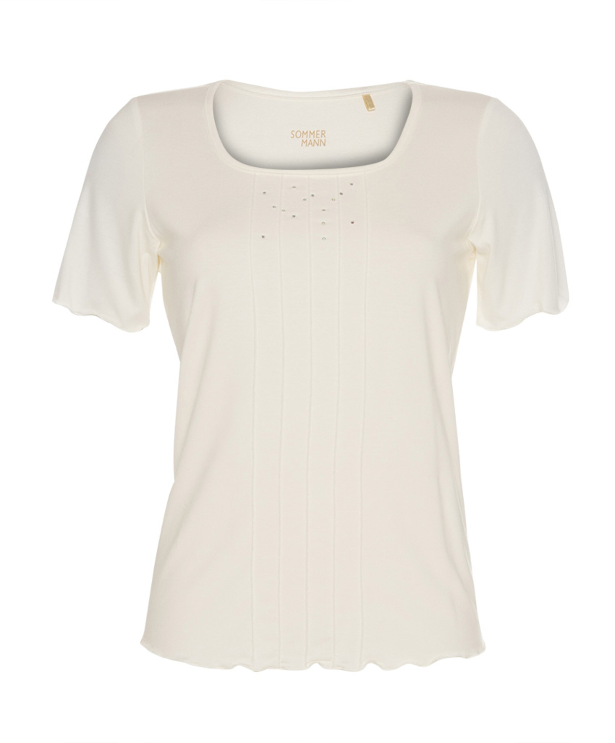 Dames t-shirt ecru