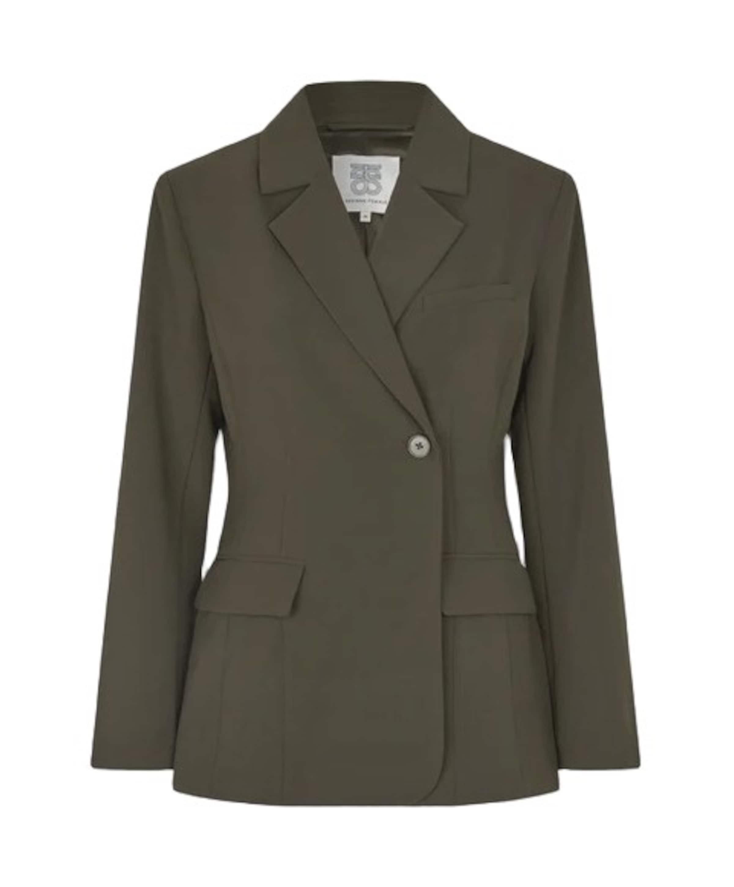 Dames blazer groen