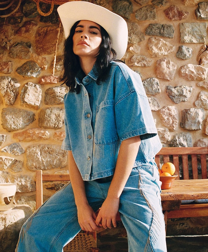 PAYTON PANTS dames jeans blauw