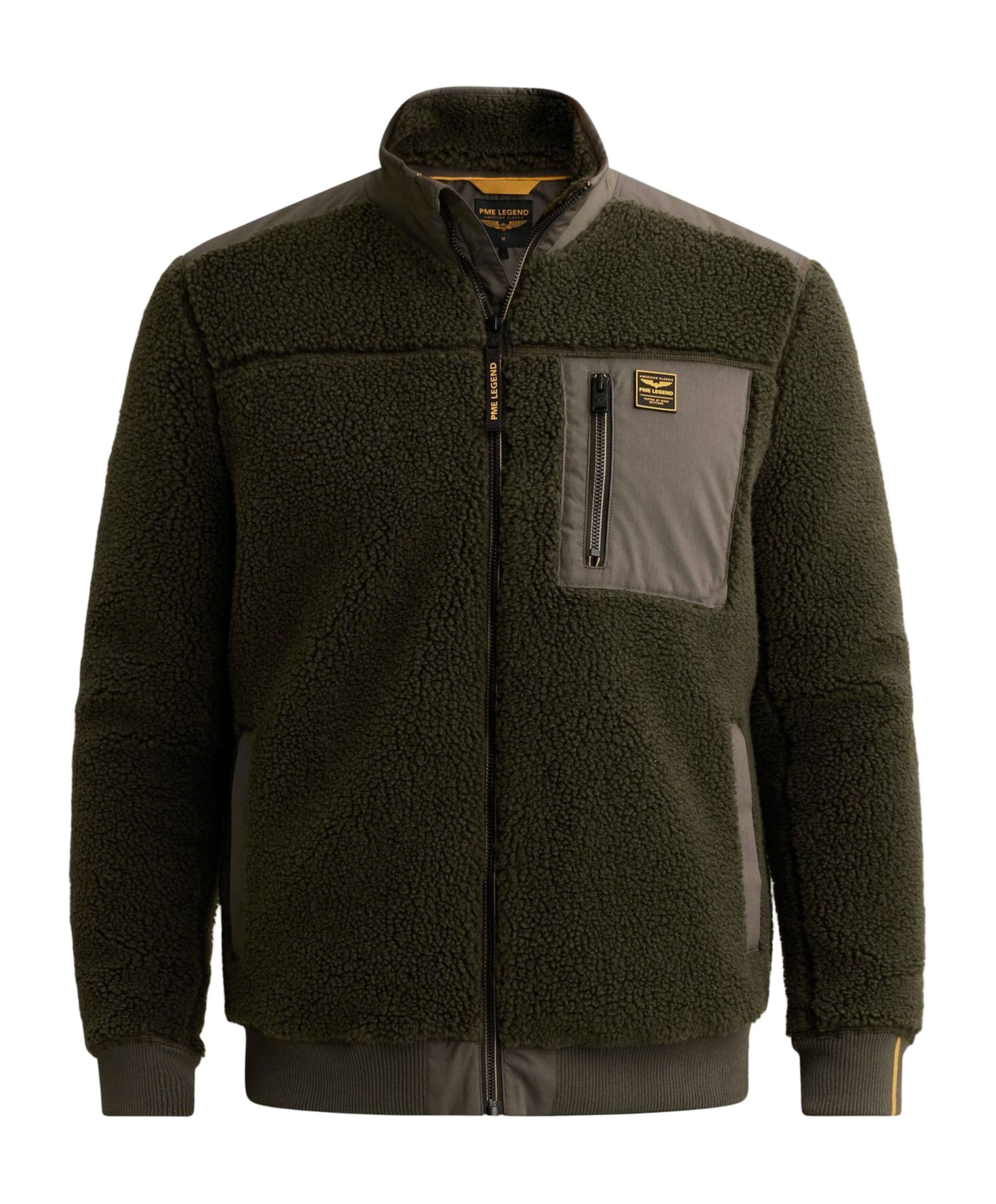 Heren jas groen
