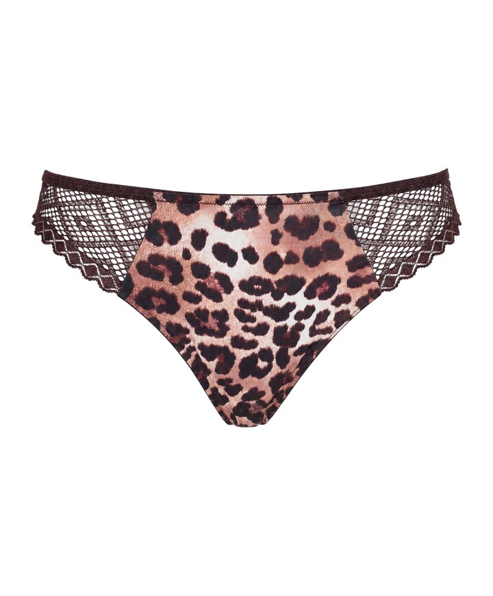 Dames string multicolor