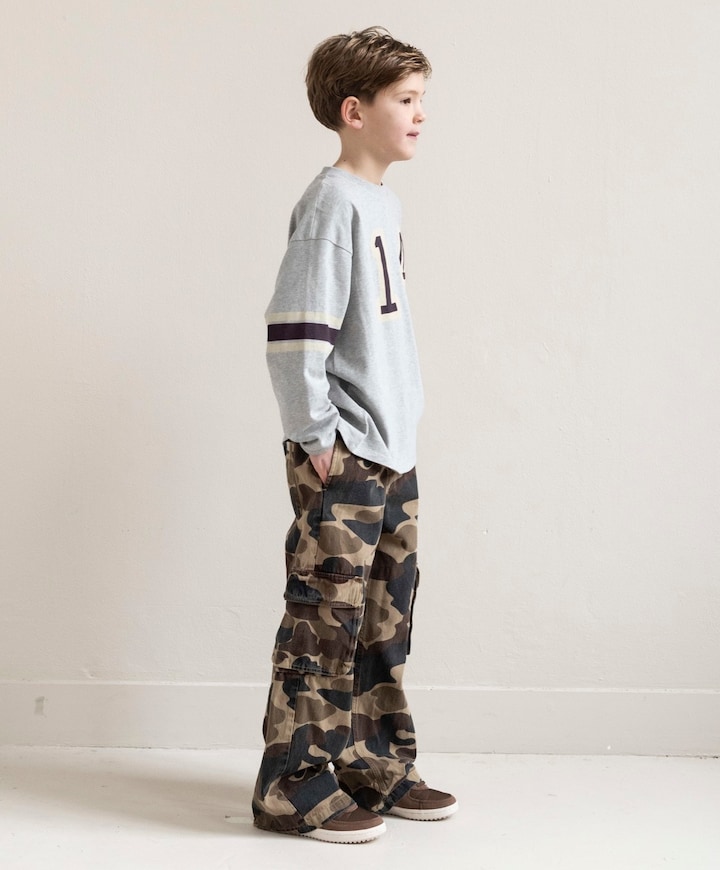 Jongens longsleeve grijs
