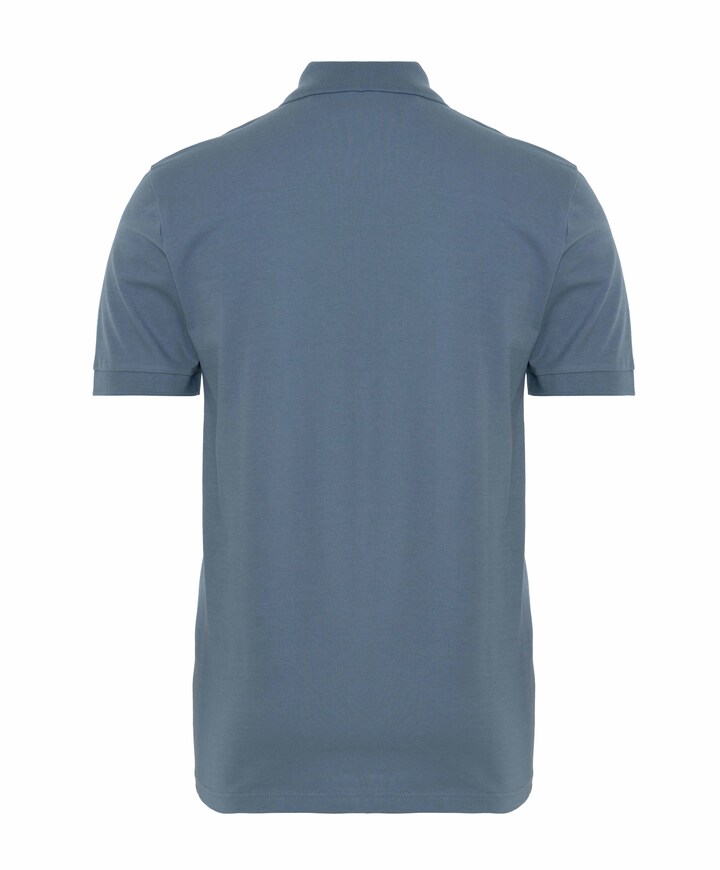 Heren polo blauw