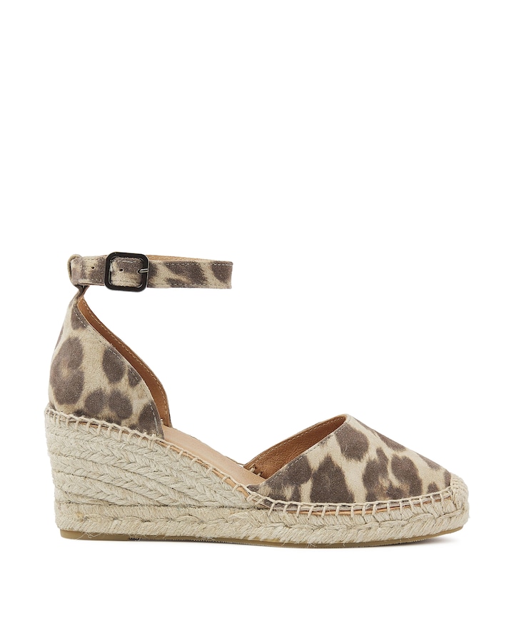 Flora  dames sandalets bruin