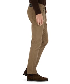 5-Pocket Modern Fit heren broek beige