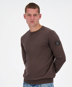 Heren trui bruin